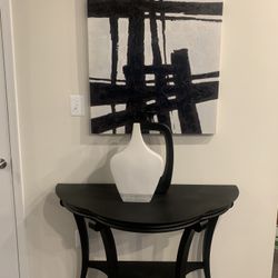 Bombay Co. Black Console Table 