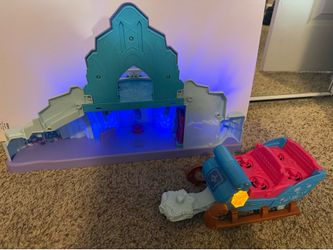 Elsa Castle and Frozen Sleigh