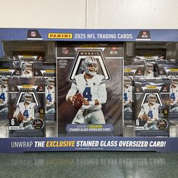 EXCLUSIVE!!!!!! 2025 Panini Mosaic NFL Collection Trading Sports Cards!!!!!