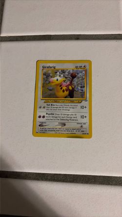 Girafarig Pokemon Card