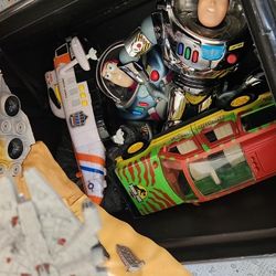 Toys And DVD player With Movies