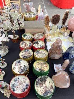 Soy Crystals & Sage Candles 