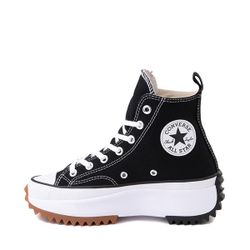 Converse Run Star Hike Platform Sneaker - Black / White / Gum