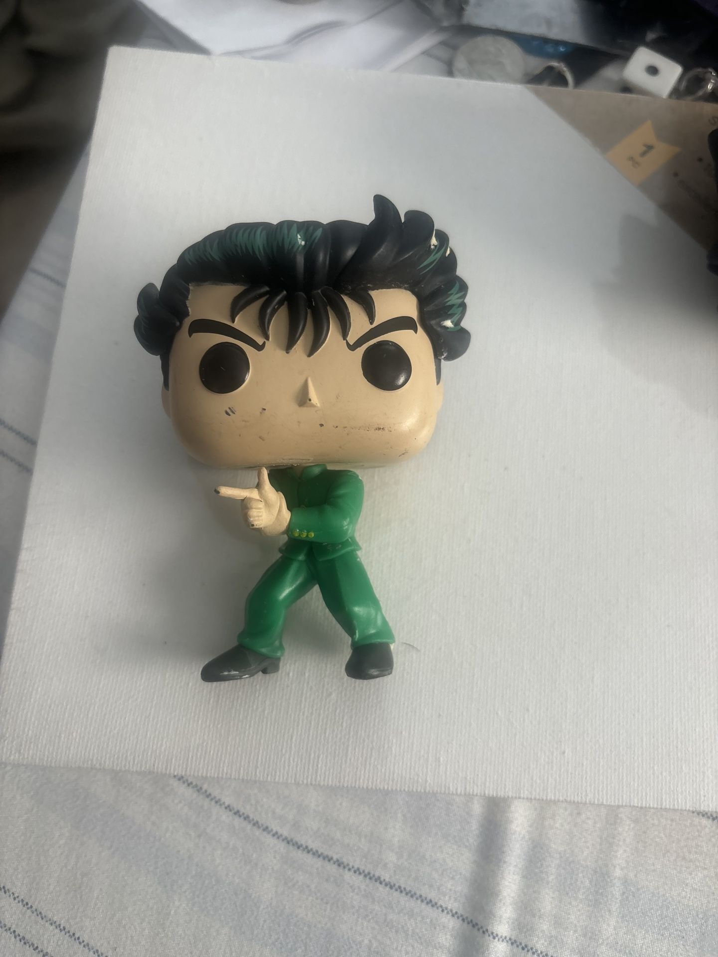 Funko POP Animation Ghost Filesuu Yu Yu Hakusho YUSUKE #543 Vinyl Figure Loose