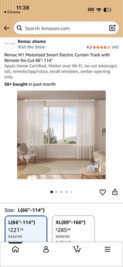 Electronic curtains