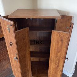 Multi Purpose With Shelves Cabinet