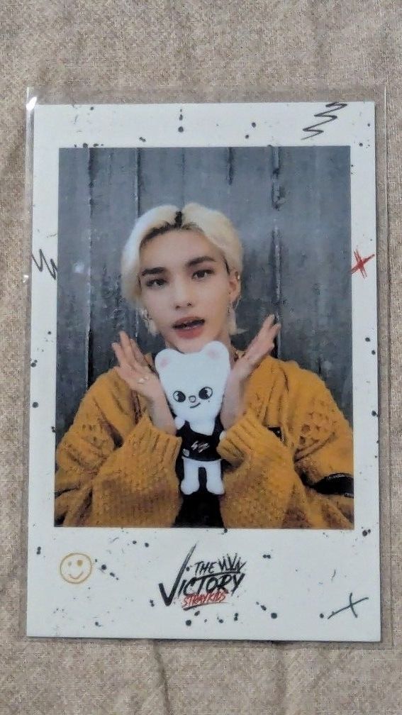The Victory Stray Kids Non-Sport Trading Card JYP Entertainment Card Stock