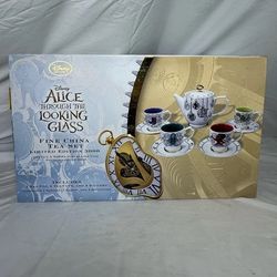 Disney Alice Through Looking Glass Limited Edition Fine China Tea Set