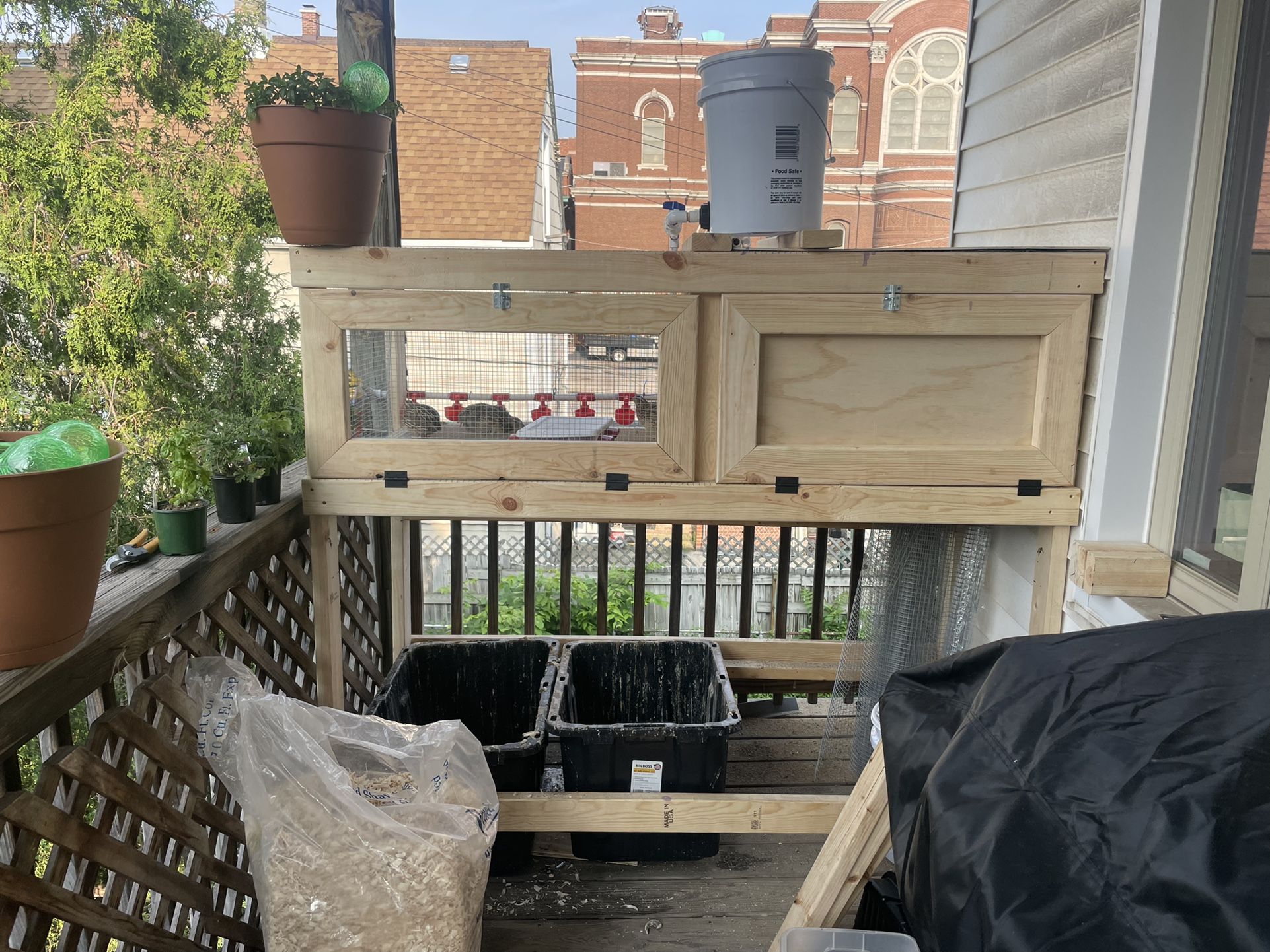 Quail Coop And Incubator With Brooder