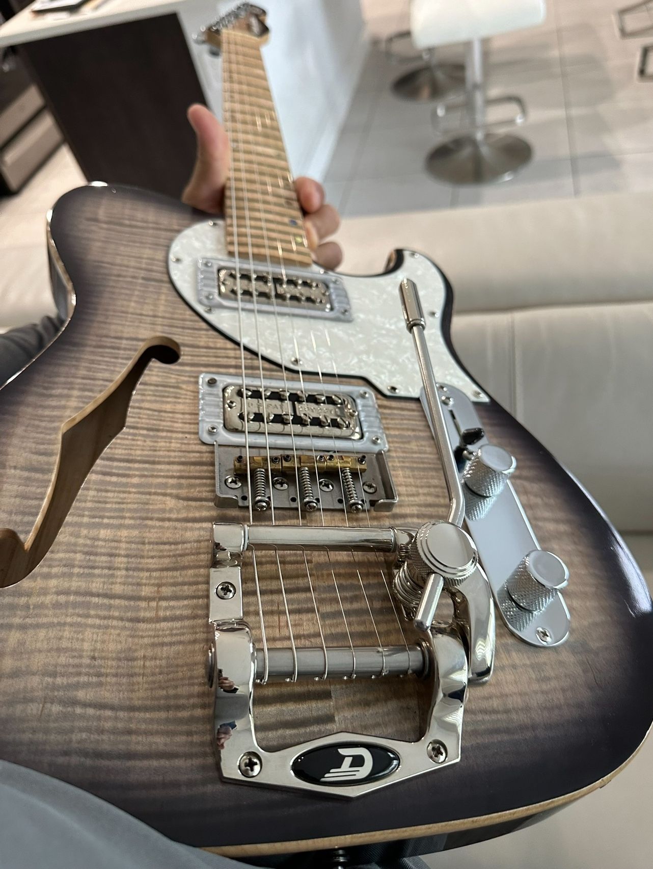 Ricardo SΓ‘nchez Guitar W/Porter Tron Pichups