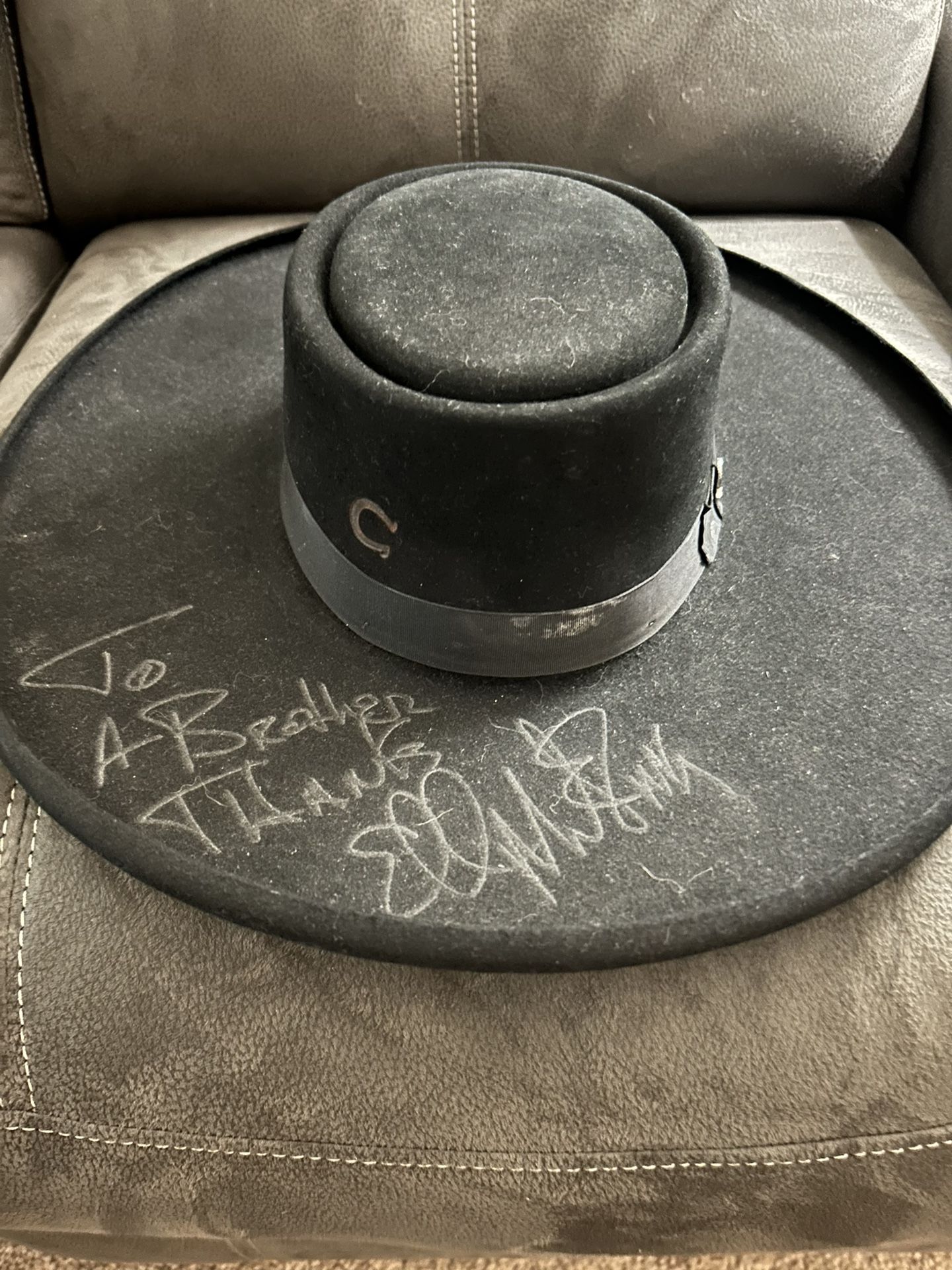Signed Eddie Montgomery Personal Hat