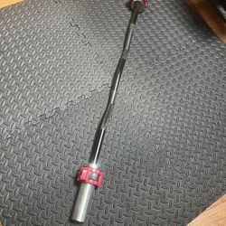 2” Olympic Barbell Bar w/ Plate Lock Clips