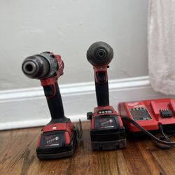 Lightly Used Milwaukee Drill Set W/ Charger