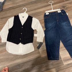 Keneth Cole 3pcs Casual Toddler Set 