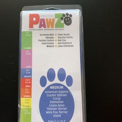 Pawz Rubber Dog Boots.  New