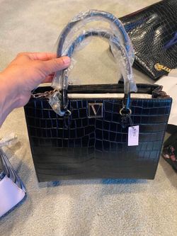 Victoria's Secret Slouchy Satchel Bag - New Women | Color: Black / Gray