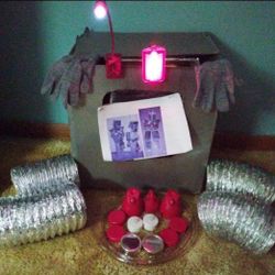 BN CUSTOM MADE LIGHTED ROBOT COSTUME