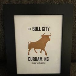 Durham Print from downtown boutique 
