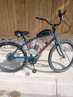 New 100cc gas assist bike