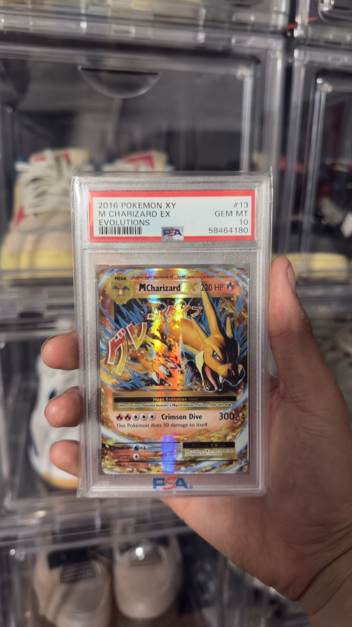 Pokemon M Charizard Ex #13 PSA 10