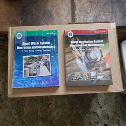 Small Water and Water Distribution System Operations and Maintenance  study books