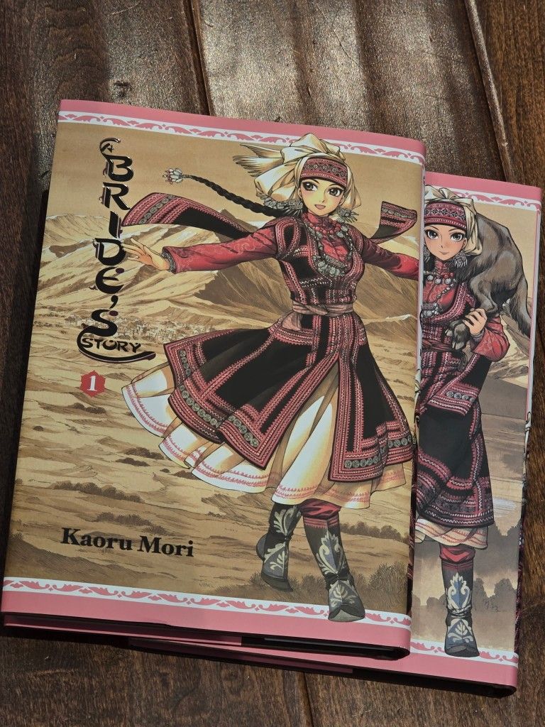 English Manga Series "Bride Story" Vol. 1-2