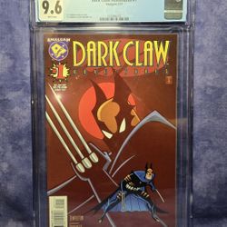 Dark Claw Adventures #1, 1997 • CGC 9.6 WP • Amalgam Comics 
