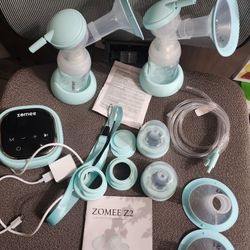 Zomee Z2 Double Electric Breast Pump Manual. Very good condition. 