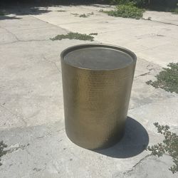 Gold Side Table