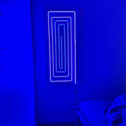 Blue/red Light Therapy And Or Wall Art