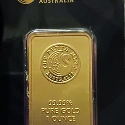 Perth Mint 1 OZ Gold Bar