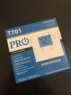 Pro T701 Thermostat 