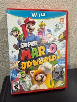 Super Mario 3D world Wii U only $25