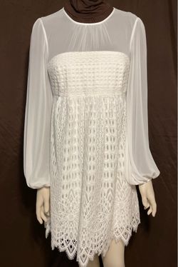 BCBGMAXAZRIA white dress women’s size XS