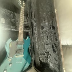 Left-Handed Guild Polara Deluxe Electric Guitar with Hard Case