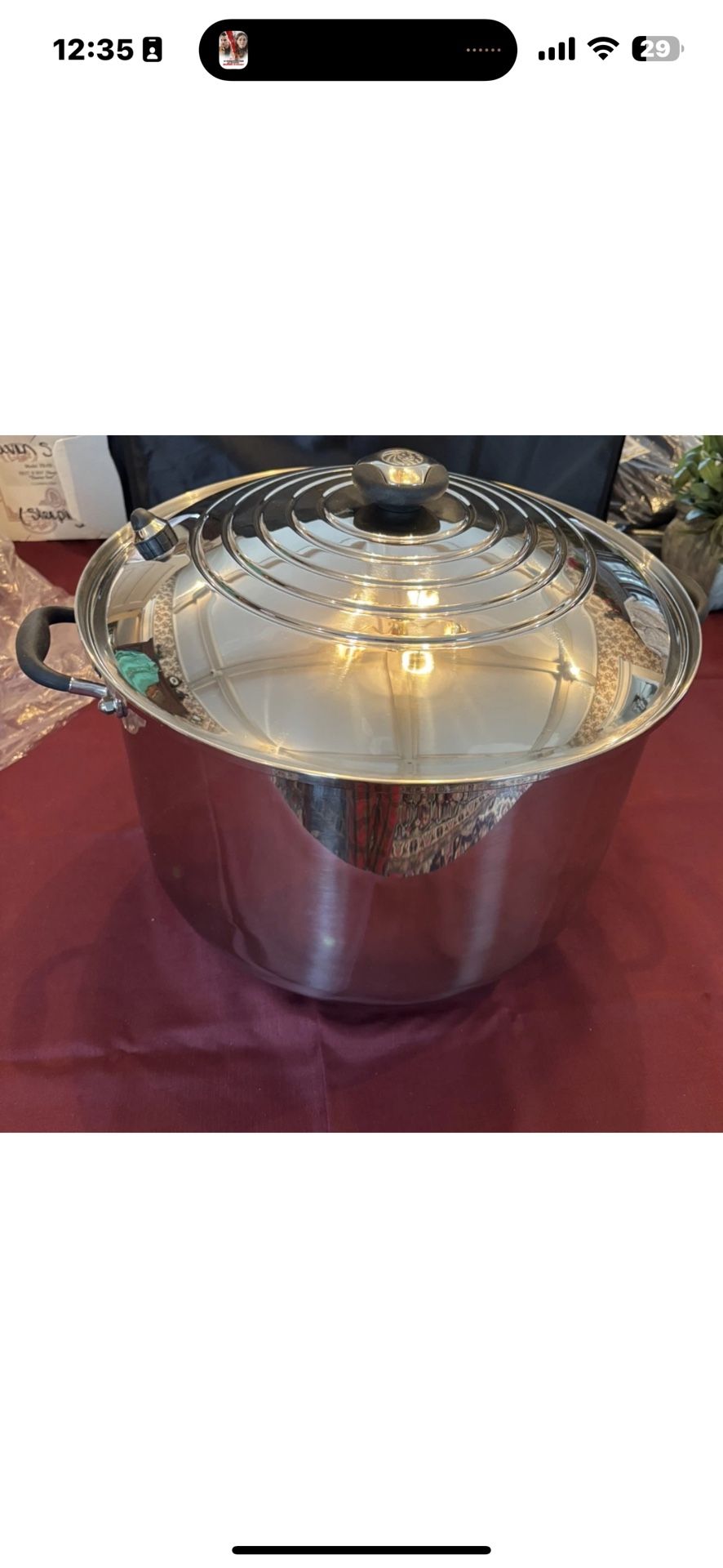 Olla para tamales 30 qts