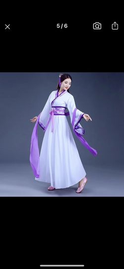 Adult Hanfu National Costume Cosplay Costume Ancient Chinese Women Clothes Lady Chinese Stage Dress for 165-170cm tall