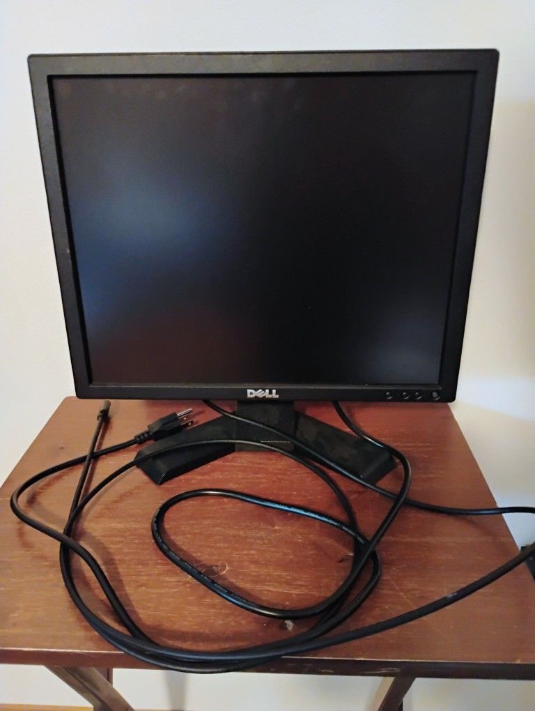 Dell E170S Monitor And Cords
