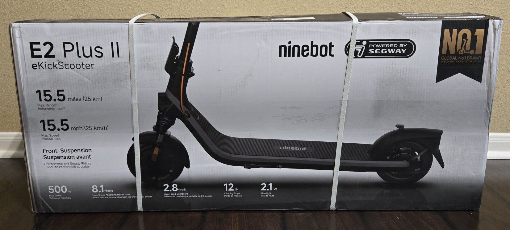 Segway Ninebot E2 Plus II Electric Scooter