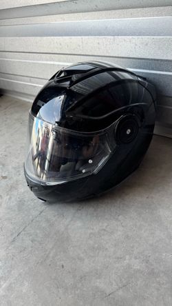 BILT Full Face Motorcycle Helmet Black – Size 4XL