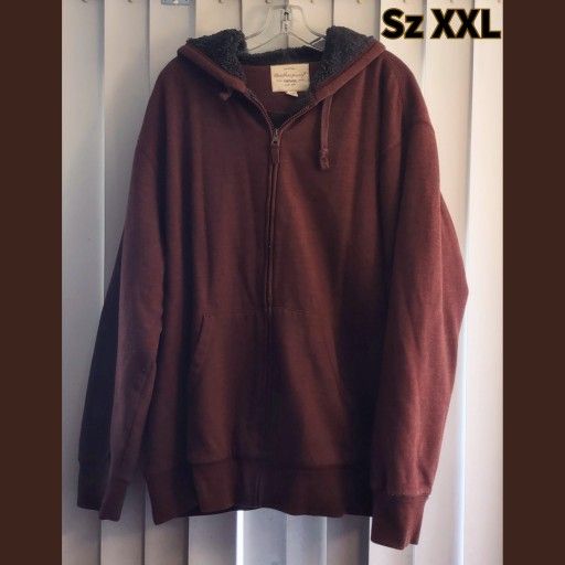 MENS HOODED SWEATSHIRT SIZE XXL (READ)
