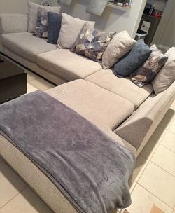 Gray L-Shape Sectional