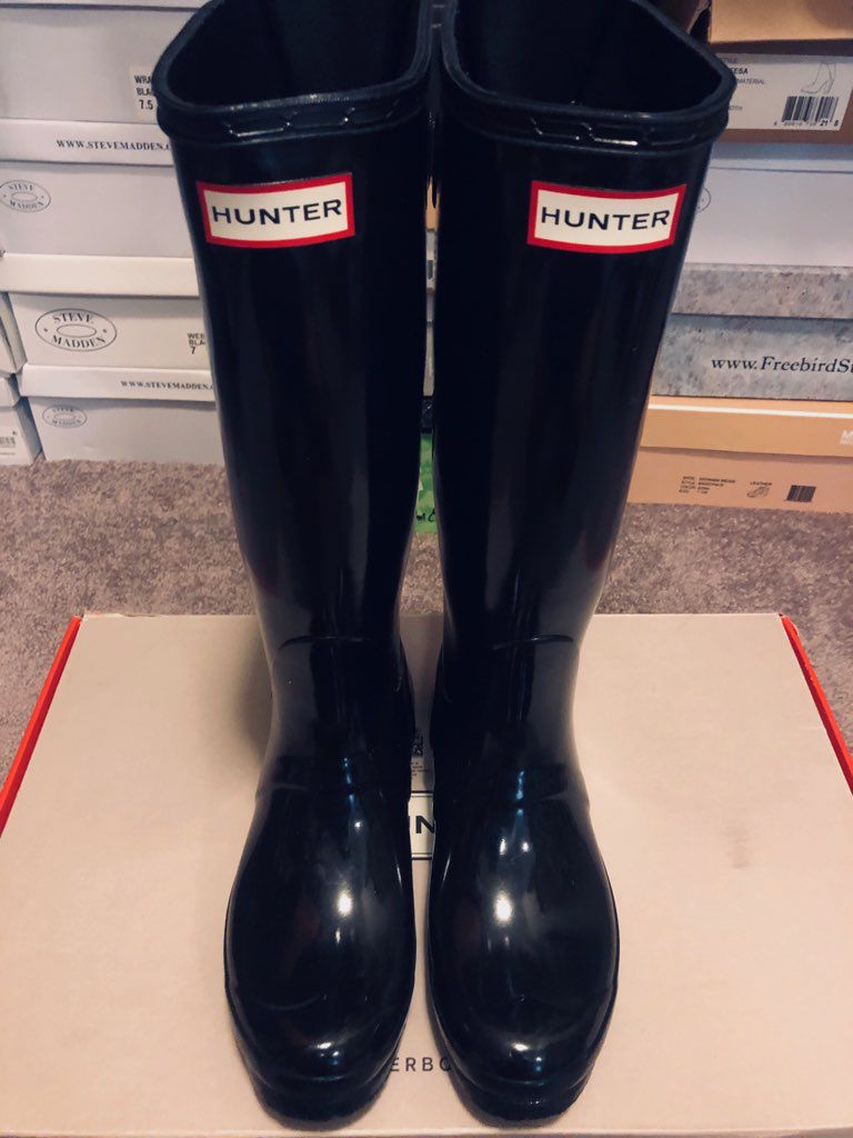 Woman’s hunter rain boots