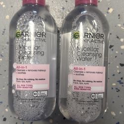 garnier cleansing water