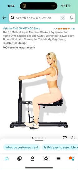 DB Method Squat Machine