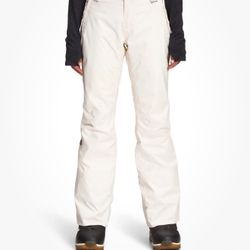 The North Face Women Size L short Sally Pants Snow Ski Gardenia White new