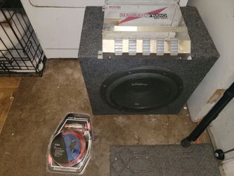 Car audio set