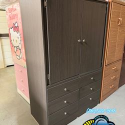 Grey Extra Jumbo Wardrobe Closet Ropero 