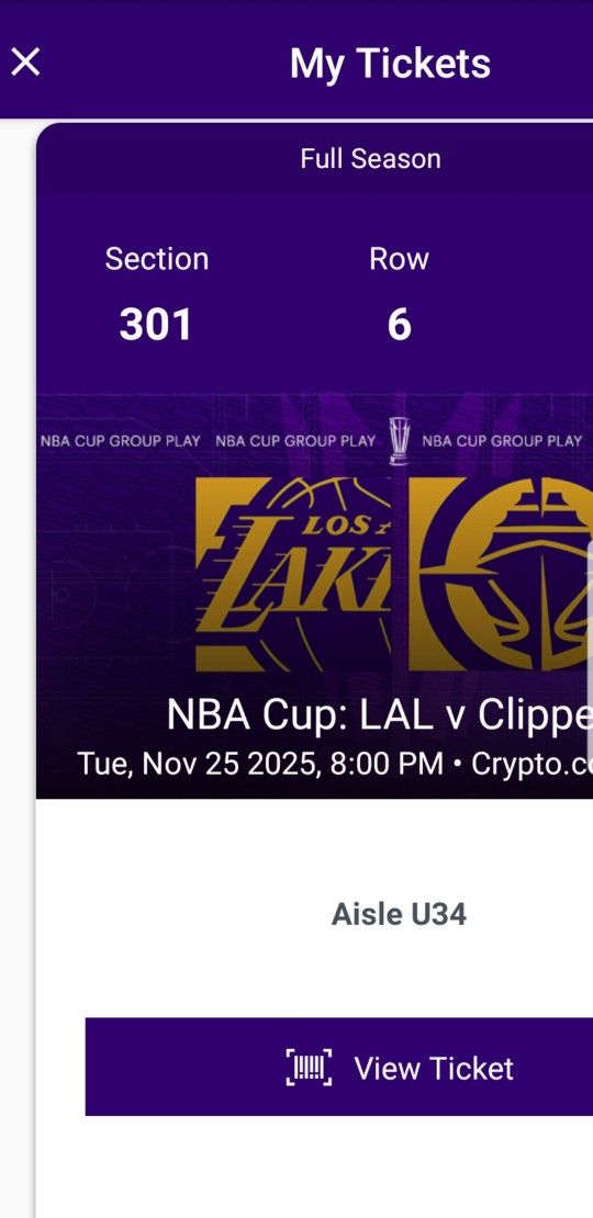 Lakers Vs Clippers