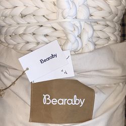 Bearaby Cotton Napper White 25lb Weighted Blanket